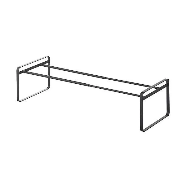 Yamazaki Home Stackable Shoe Rack (7" H) Black