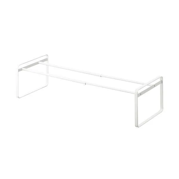 Yamazaki Home Stackable Shoe Rack (7" H) White