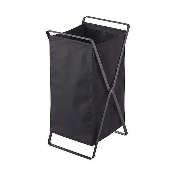 Yamazaki Laundry Hamper Black