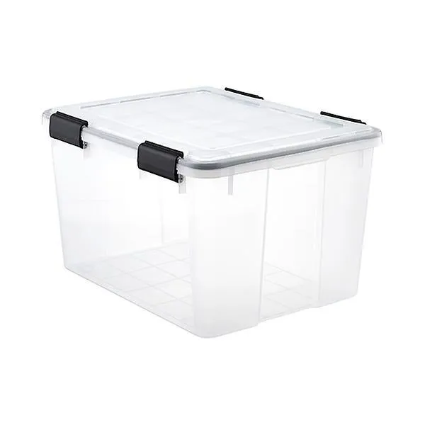 46 qt. Weathertight Tote Clear