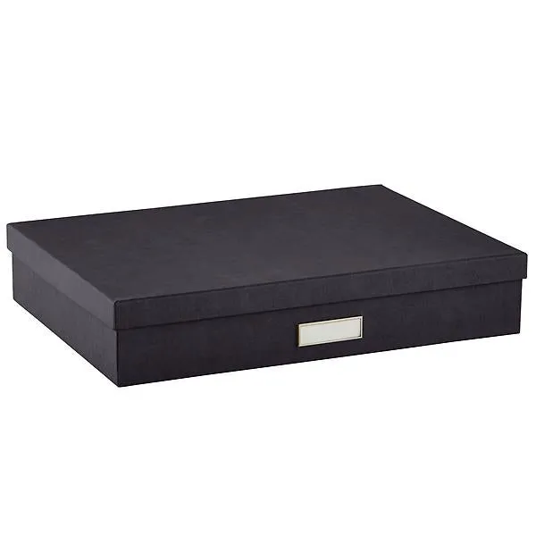Bigso Stockholm Document Box Graphite