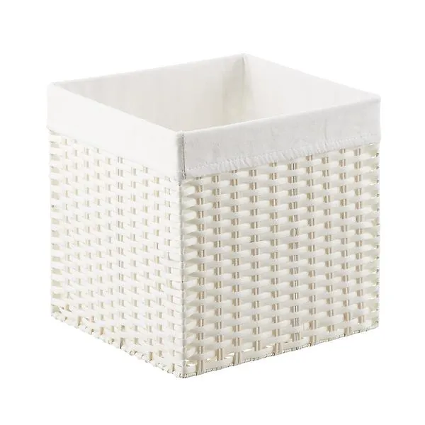Large Montauk Cube w/ Liner White