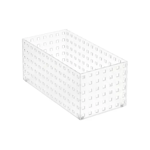 like-it Bricks 11" Medium Tall Bin Translucent