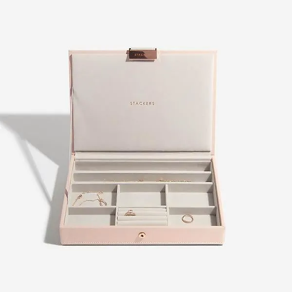 Stackers Classic Lidded Box Blush