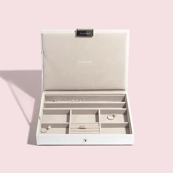 Stackers Classic Lidded Box White