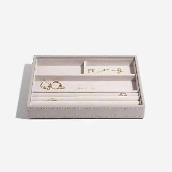 Stackers Classic Ring/Bracelet Tray Taupe