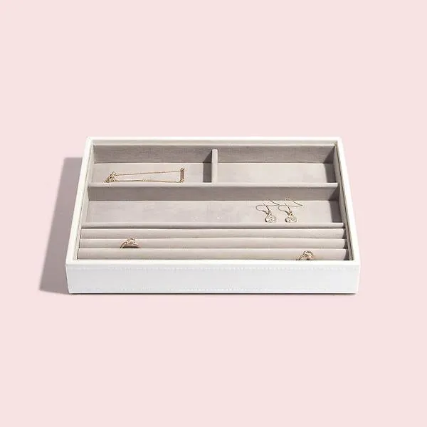 Stackers Classic Ring/Bracelet Tray White