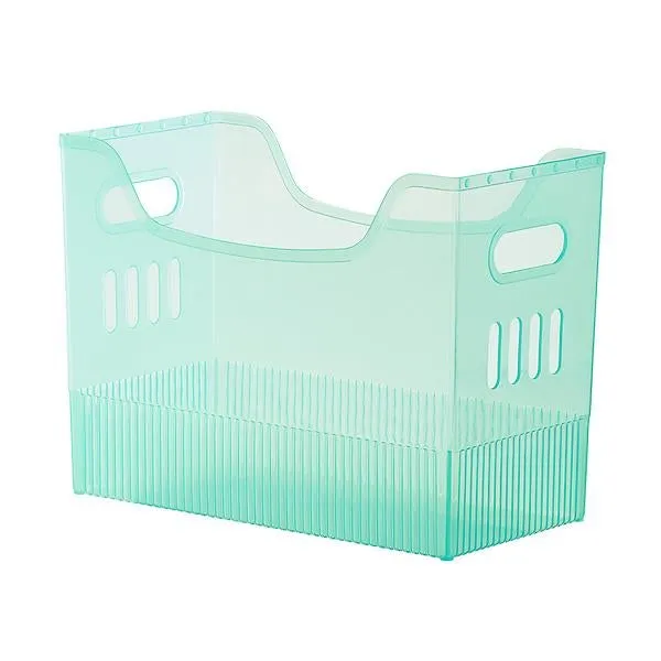 The Container Store Large Multi-Purpose Bin Aqua