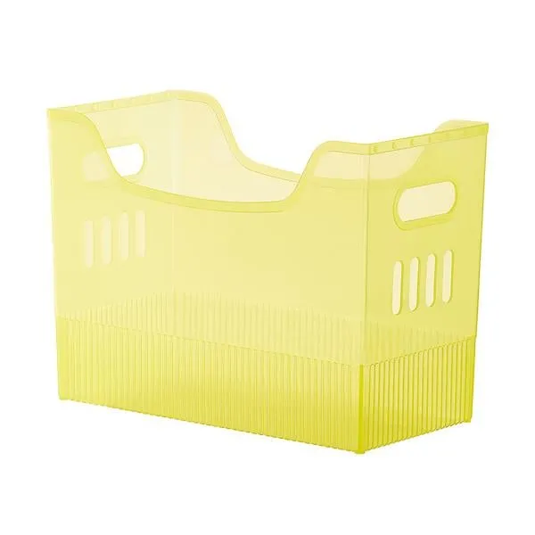 The Container Store Large Multi-Purpose Bin Lemon