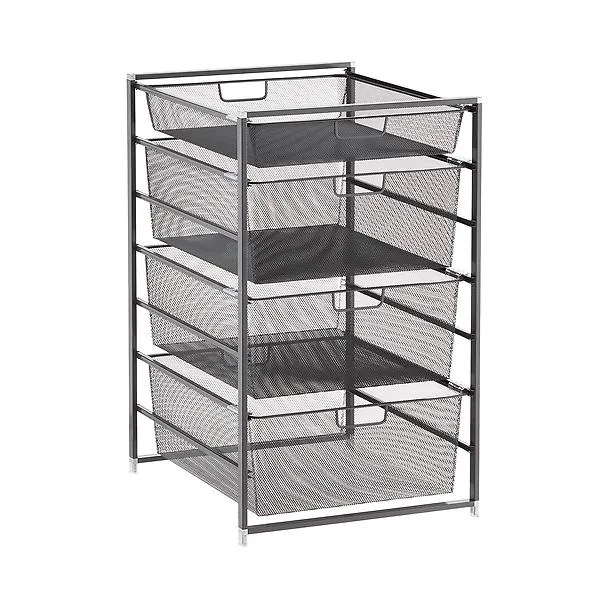 Elfa Medium Drawer Solution Graphite