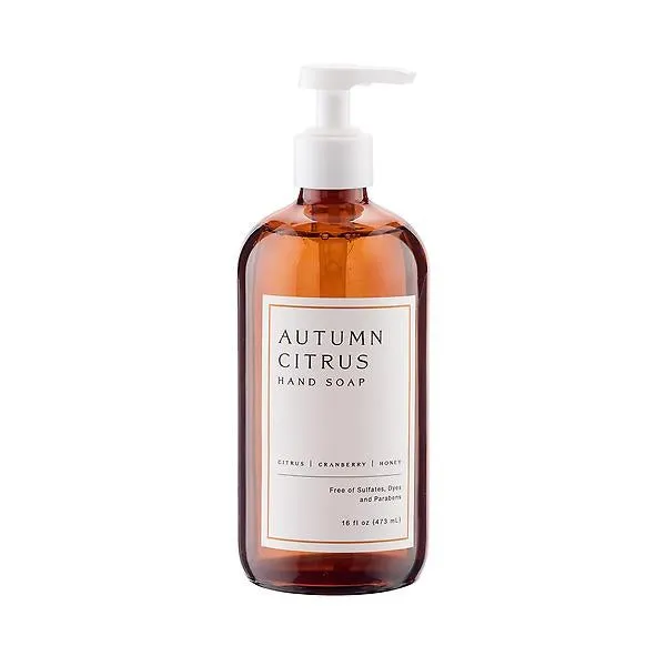 16OZ Hand Soap Autumn Citrus Bronze
