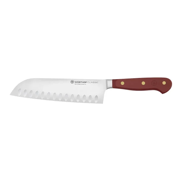 7" Wüsthof Classic Santoku Hollow Edge Tasty Sumac