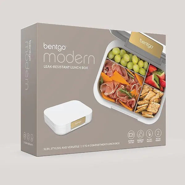BentGo Modern Lunch Box White
