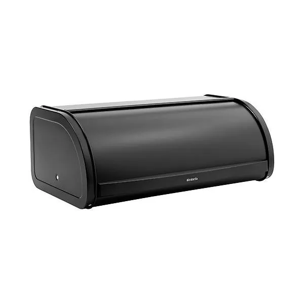 Brabantia Roll Top Bread Box Matte Black