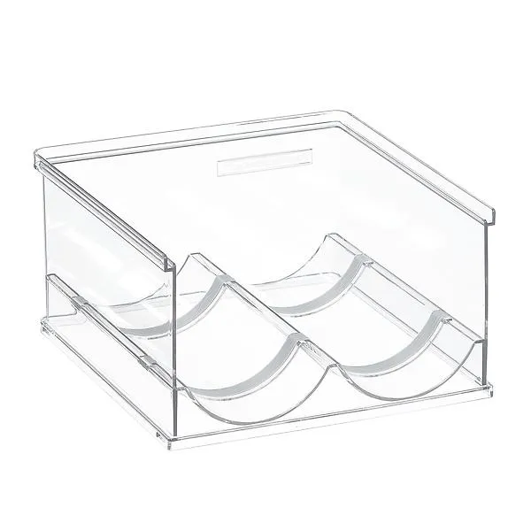 Everything Organizer Double Stacking Bottle Organizer Clear