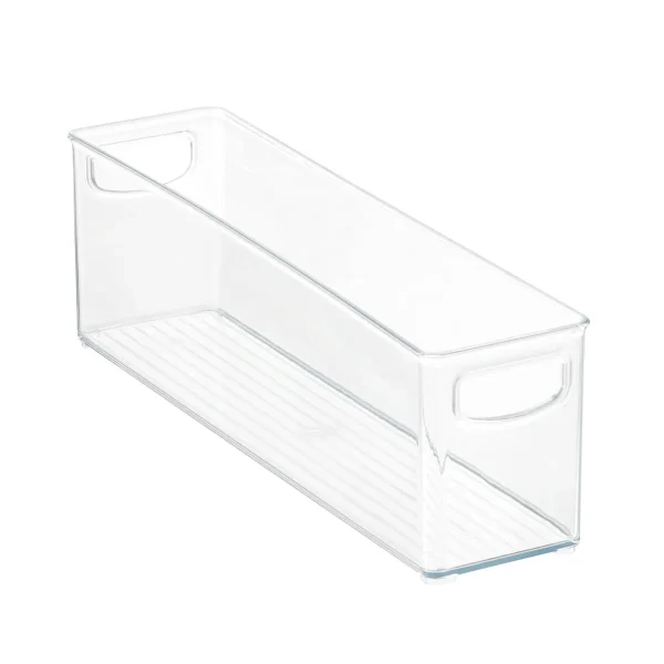 iDESIGN Linus Small Deep Drawer Bin Clear