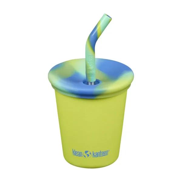 Klean Kanteen 10 oz Straw-Lid Kid Cup Juicy Pear