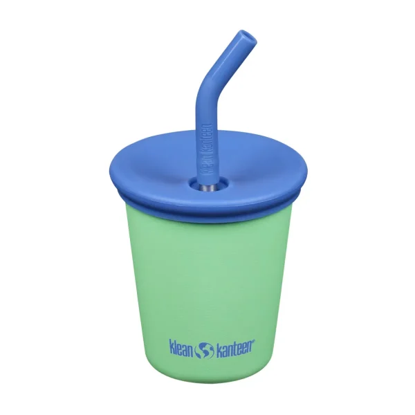 Klean Kanteen 10 oz Straw-Lid Kid Cup Spring Bud