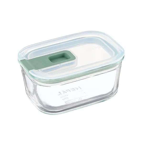 Mepal 15 oz. Rectangle Glass Food Storage
