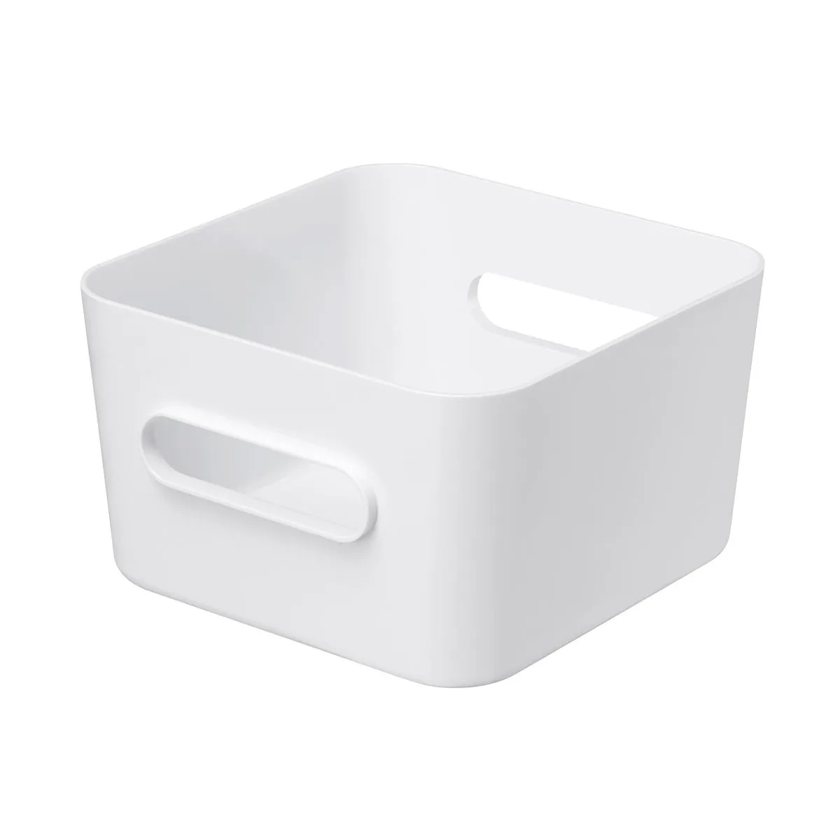 SmartStore Medium Compact Square Bin White