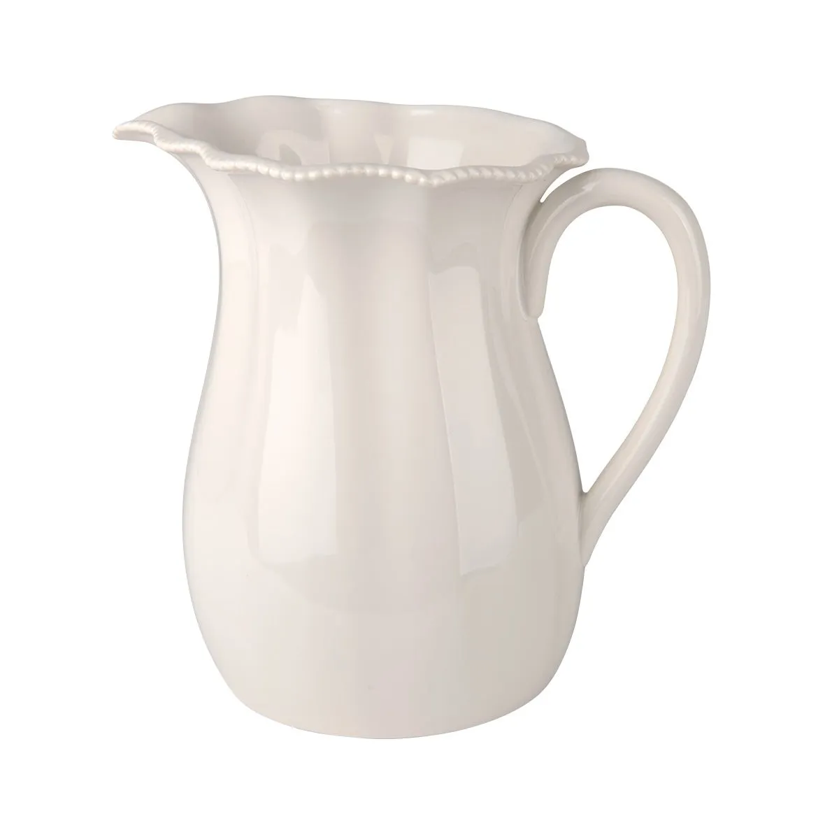 Wavy Beaded Pitcher