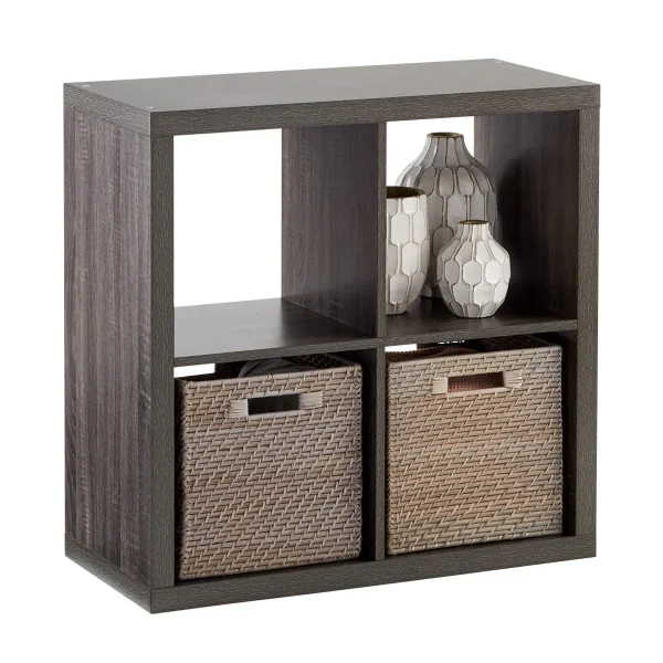 4-Cube Cubby Shelving