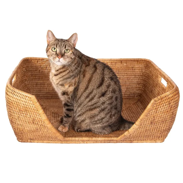Artifacts Trading Co. Rattan Pet Bed