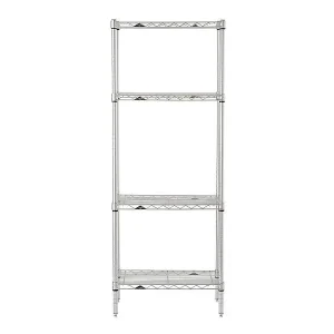 InterMetro 14" x 24" x 62-1/2" Silver