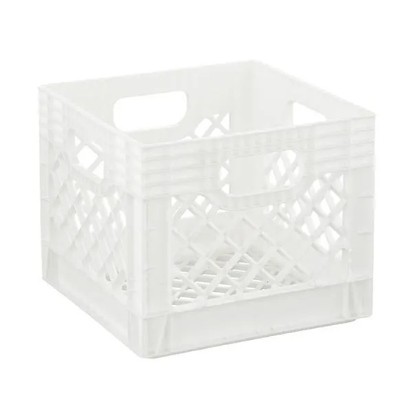 Milk Crate White