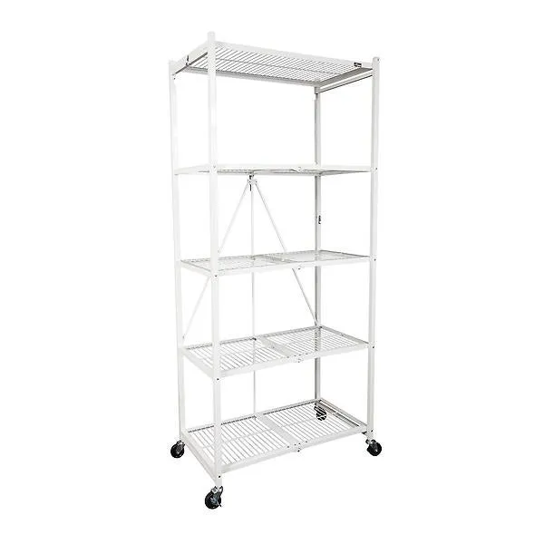 Origami 5 Tier Large HD Rack White