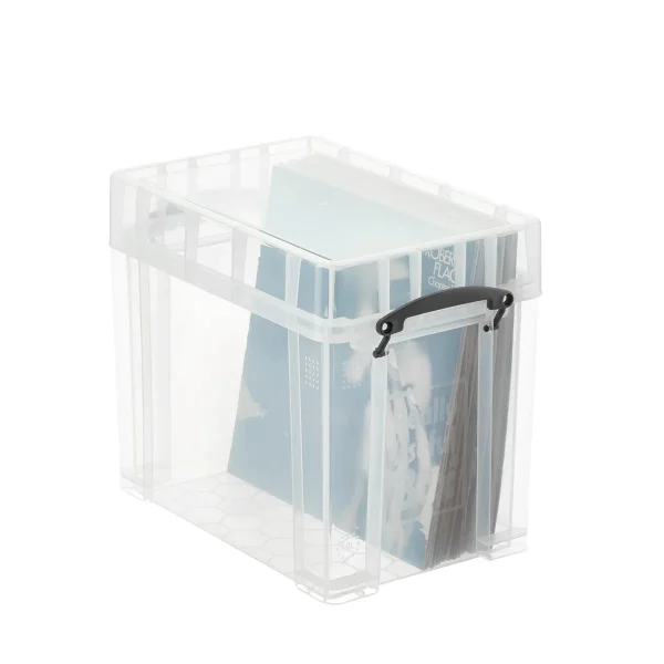 Really Useful Boxes Small Stackable Vinyl Record Storage Box