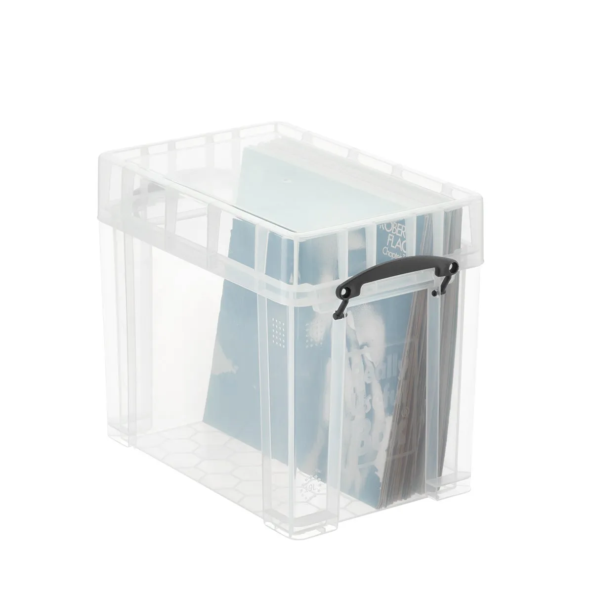 Really Useful Boxes Small Stackable Vinyl Record Storage Box