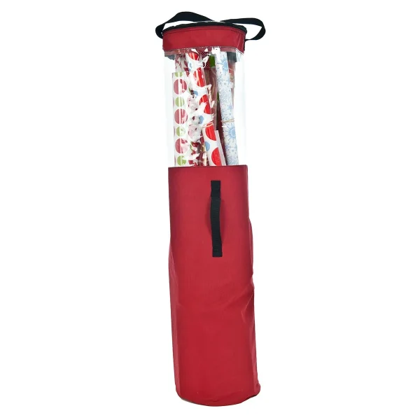 Santa's Bags Wrapping Paper Storage Bag